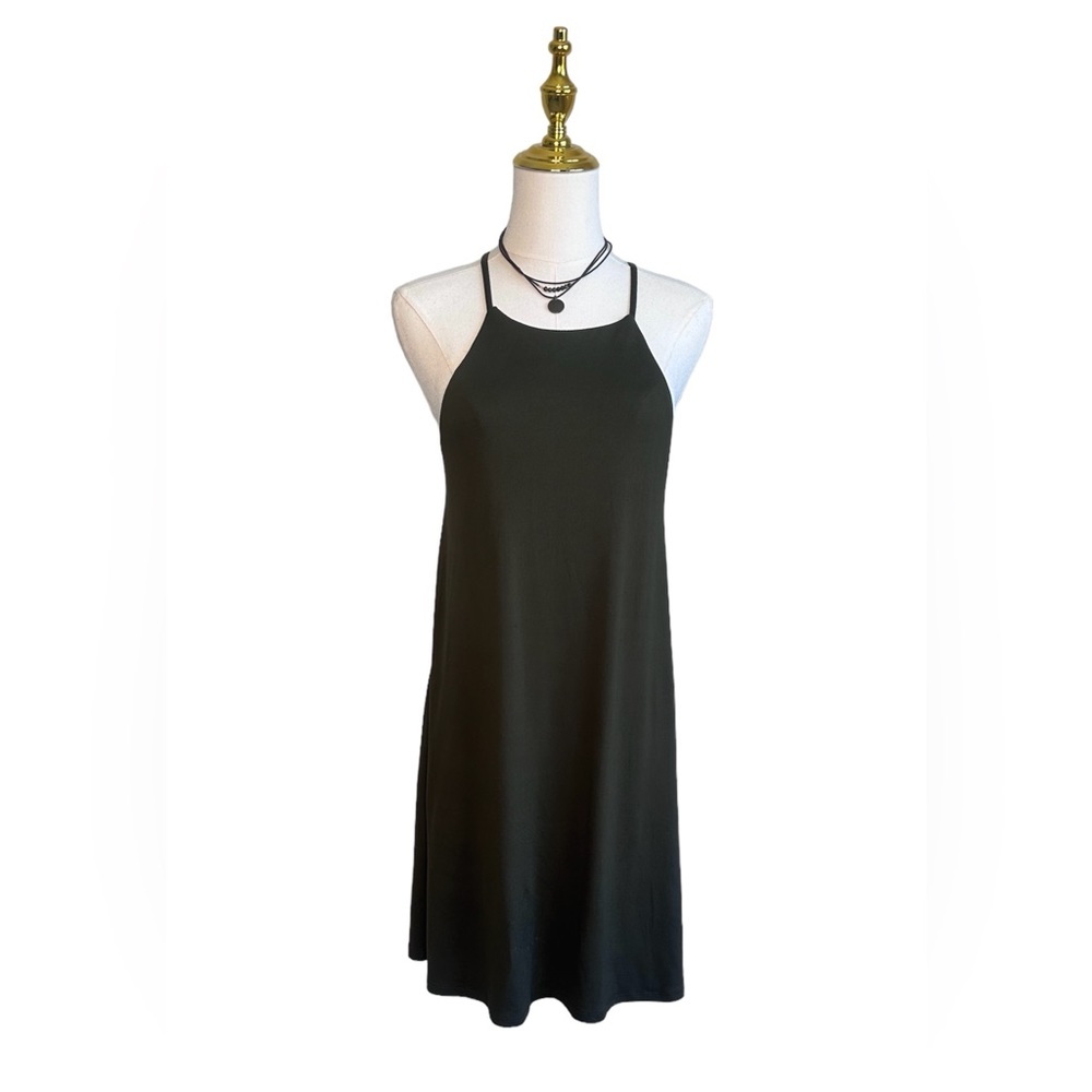 A line Dress olive green Size S